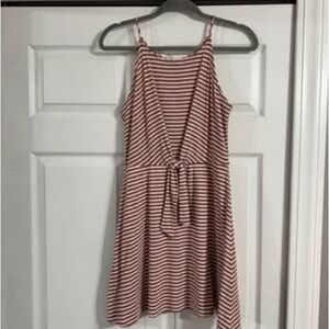 Striped Sleeveless Dress
